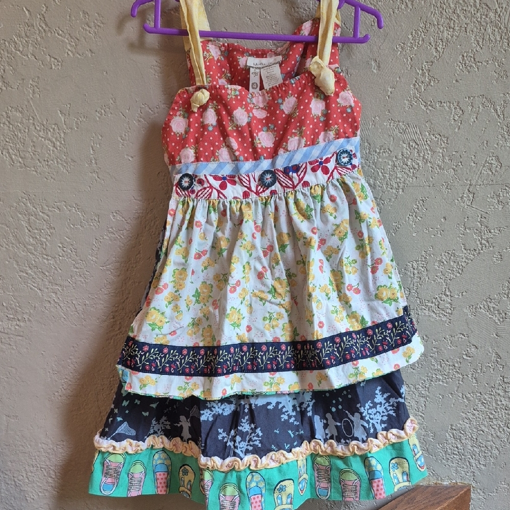 Matilda Jane Multicolor Patchwork Dress